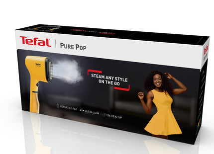 Cepillo De Vapor Tefal Dt 2026 Pure Pop Amarillo
