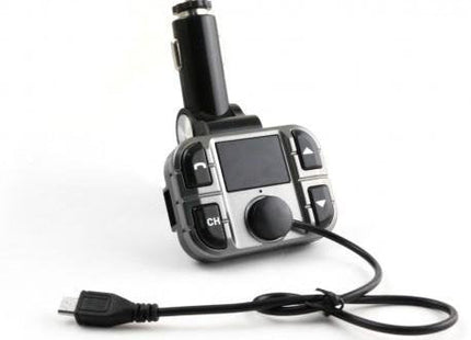 Omega Transmisor Fm Coche Bluetooth Lcd M/L Usb