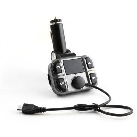 Omega Transmisor Fm Coche Bluetooth Lcd M/L Usb