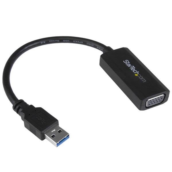 EAN 0065030860833 - StarTech.com USB32VGAV Adaptador gráfico USB 1920 x 1200 Pixeles Negro imagen 1
