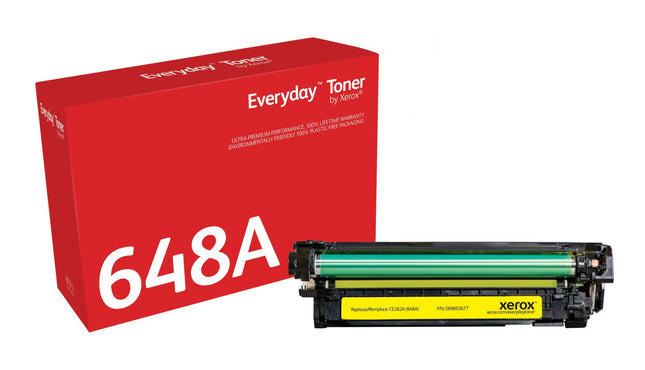Xerox Toner Para Hp 647a  Color Laserjet Enterprise Cp4025(Ce262a) Amarillo