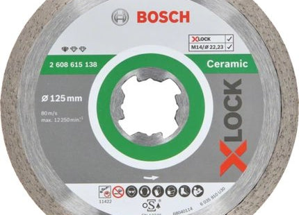 Bosch X-Lock Dia-Ts 125x 22 23 Stc