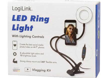 Logilink Smartphone Panel Led 8.5cm