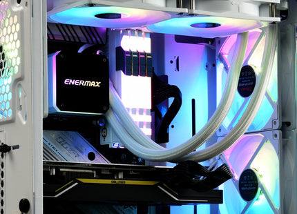 EAN 4713157726100 - Enermax UCHF12PARGB-W-BP3 sistema de refrigeración para ordenador Ventilador 12 cm Blanco 3 pieza(s) imagen 3