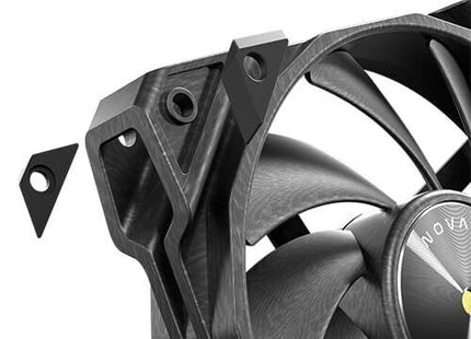 Kit 3 Ventiladores Pc Auxiliar Nova 120 Negro Antec Pack De 3/ 120 X 120 X 25 Mm/ 400 ~ 3200 Rpm