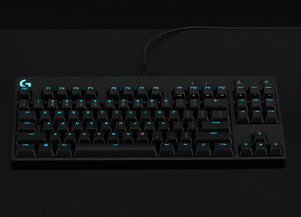 Teclado Ingles Logitech G Pro Gaming Usb Qwerty Internacional De Ee.Uu. Negro