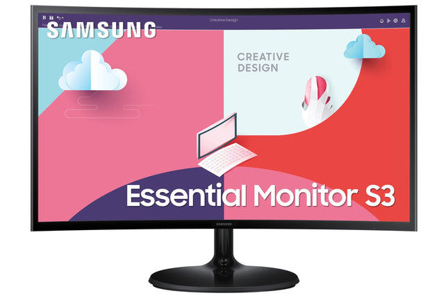 Monitor Samsung S24c360eau 24" Fhd Va 60hz 4ms Curved 250cd M2 3000:1 Hdmi