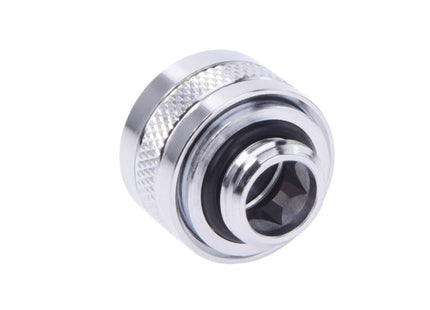 Alphacool Eiszapfen Pro 13mm Hardtube Racor G1/4 - Chrome Sixpack