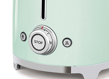 EAN 8017709190910 - Smeg TSF02PGEU tostadora 6 4 rebanada(s) 1500 W Verde imagen 3