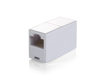 Equip Adaptador Rj45 H/H Blanco