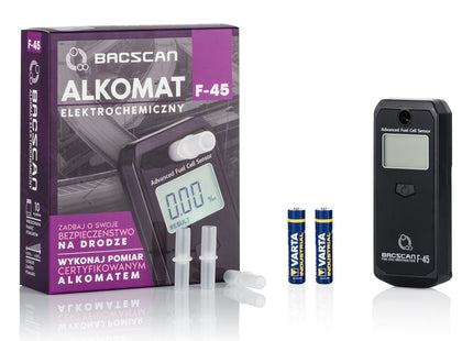 EAN 5907437062753 - BACscan F-45 control de alcohol 0 - 4% 1% Negro imagen 4