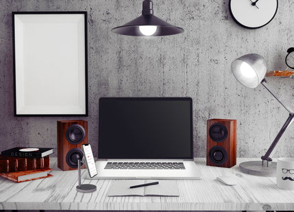 Celly Ghost Desk Soporte Pasivo Reproductor De Mp3, Móvil/Smartphone Negro