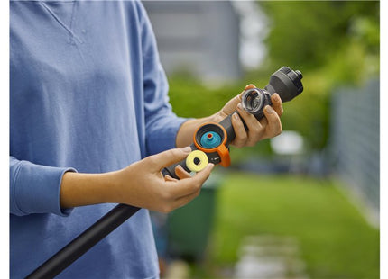 Set De Lavado Gardena Cleansystem  Suave Con Mango S, Cepillo Gris/Turquesa, Anchura Útil 27 Cm 18826-20