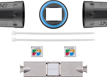 Conector Goobay Para Cable De Red Cat.6a Stp Sin Herramientas 44414