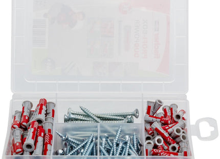 Maletin 160 Unid. Duopower 6/8+Tornillos 538622 Fischer