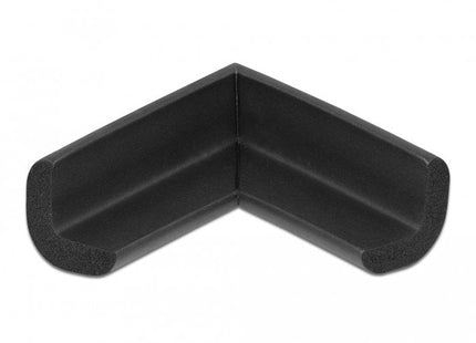 Delock Protector De Bordes De Espuma Autoadhesivo 56 X 56 X 22 Mm Negro