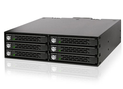 EAN 4713227445153 - Icy Dock MB996SK-6SB panel bahía disco duro Negro imagen 1