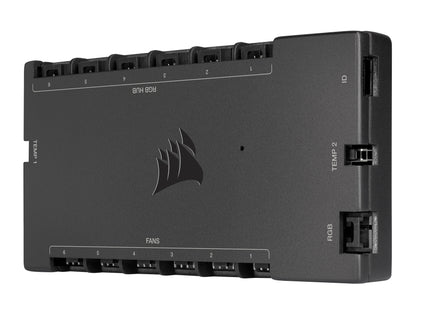 Corsair Icue Commander Core Xt Controlador De Velocidad De Ventilador 6 Canales Negro