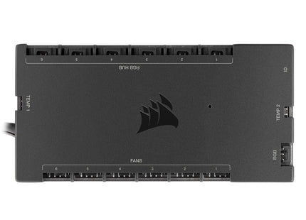 Corsair Icue Commander Core Xt Controlador De Velocidad De Ventilador 6 Canales Negro