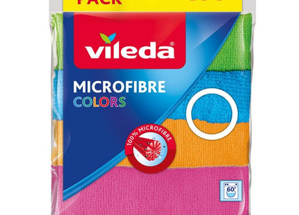 Paño Microfibra Vileda Col 155717 4 Piezas