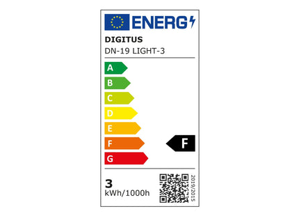 EAN 4016032361053 - Digitus DN-19 LIGHT-3 lámpara LED 6000 K 3 W F imagen 5