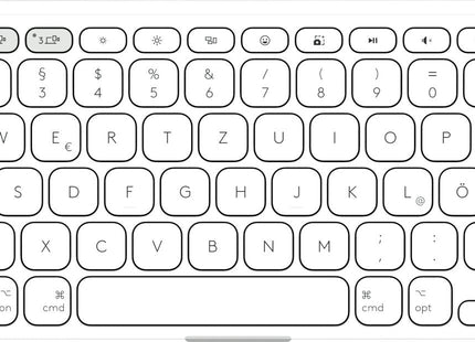 EAN 5099206126008 - Logitech 920-013005 teclado Universal Bluetooth QWERTZ Alemán Blanco imagen 2