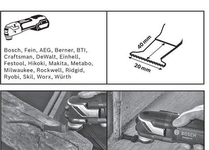 Bosch Hoja De Sierra De Inmersión Expert Aiz 20 Ait Metalmax 2608900012