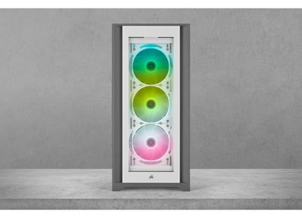 EAN 0840006637776 - Corsair SP120 RGB ELITE Carcasa del ordenador Ventilador 12 cm Blanco 3 pieza(s) imagen 2