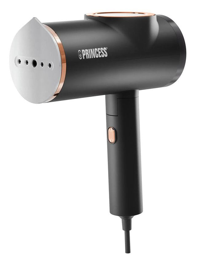 Princess 01.332890.01.001 Dual Handheld Garment Steamer, Black