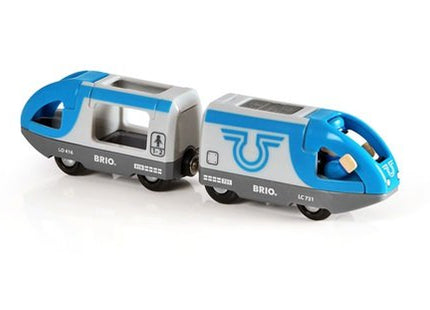 Vehículo De Juguete De Tren Brio   De Pasajeros Azul Mundial 33506