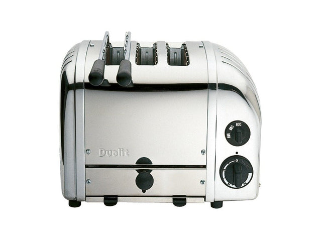 Tostadora Dualit 2+1 Combi Toaster Incl. Pinza Toast Polished