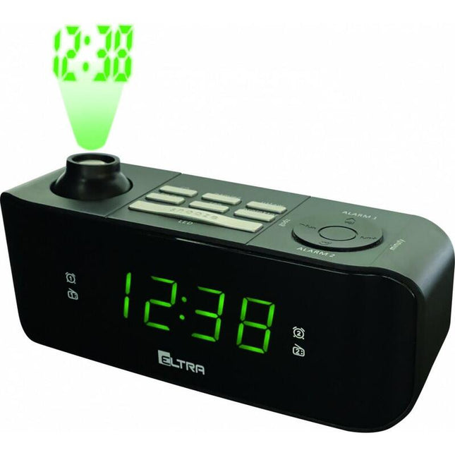 %Eltra Clockradio Kasia  Negro Projektor