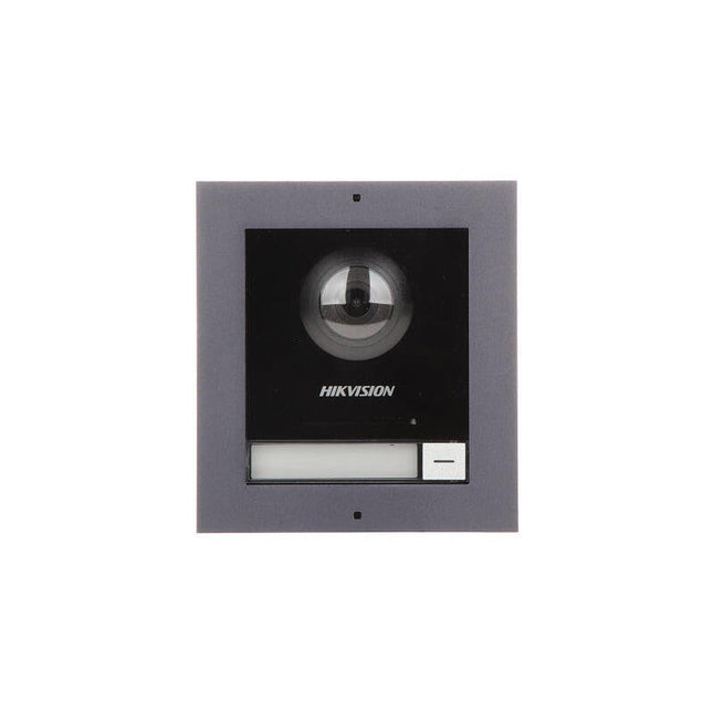 Estación De Puerta Modular Superficie Profesional Videoportero Ip Cámara 2mp Botón Ip65 2 Relés Entrada Alarma 4ch Hikvision