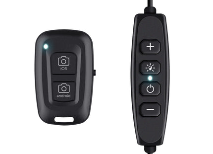 Aro De Luz Profesional + Pantalla Trust Maku+ Incluye Pantalla Verde