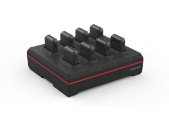 Cuna De Carga Para 8 Baterías Honeywell 8675i. Incluye Fuente De Alimentación, Sin Cable Dc