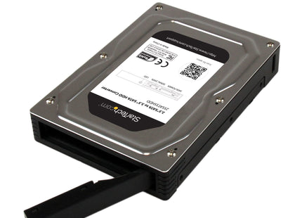 EAN 0065030854856 - StarTech.com 25SAT35HDD panel bahía disco duro 8,89 cm (3.5") Bandeja para disco duro Negro, Plata imagen 2