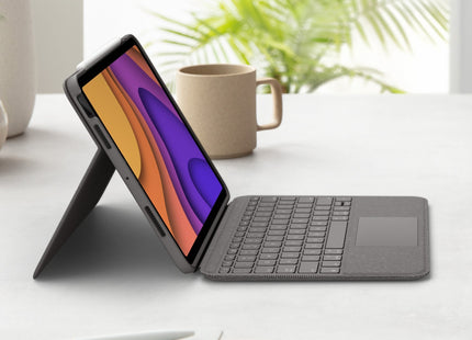 Logitech Folio Touch Gris Smart Connector Qwertz Suizo