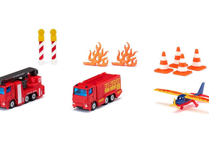 Set De Regalo Siku Super Bomberos, Vehículo De Juguete