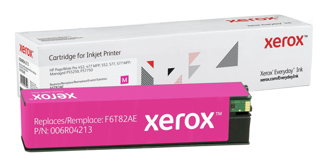 Cartucho De Tinta Xerox 006r04213 Compatible Con Hp F6t82ae/ 7000 Páginas/ Magenta