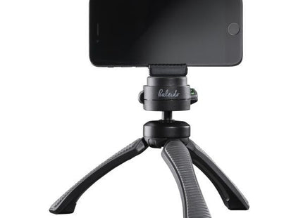 Mantona 21406 Tripode Smartphone/Cámara Digital 3 Pata(S) Negro, Gris