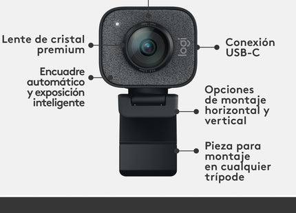 EAN 5099206087187 - Logitech 960-001281 cámara web 1920 x 1080 Pixeles USB 3.2 Gen 1 (3.1 Gen 1) Grafito imagen 13