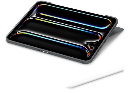 Logitech Combo Touch Caja De Teclado Y Folio Con Panel Táctil Retroiluminación Apple Smart Connector Azerty Francés Grafito Para Apple 13-Inch Ipad Pro (M4)