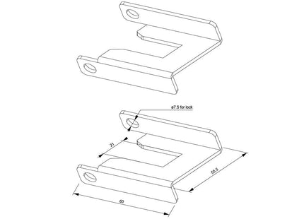 Neomounts By Newstar Bloqueo Freno De La Rueda
