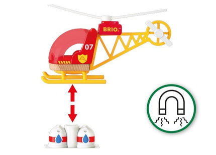 Brio World World Fire Department Helicóptero  33797