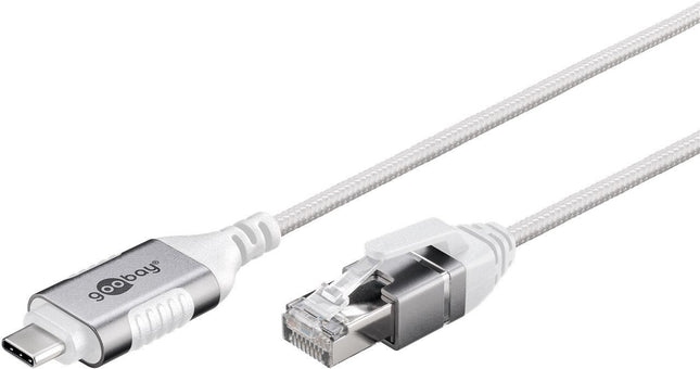 Goobay Ethernet-Adaptador Cable Usb-C 3.2 Gen2 > Rj-45, Slim 74389