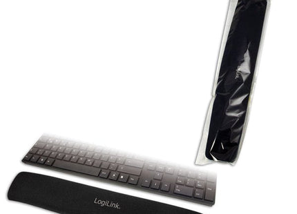Logilink Muñecas De Gel Para Teclado Negro Id0044