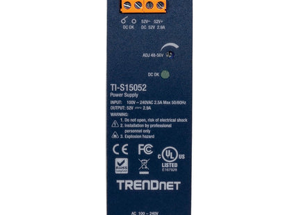 EAN 0710931162424 - Trendnet TI-S15052 componente de interruptor de red Sistema de alimentación imagen 2