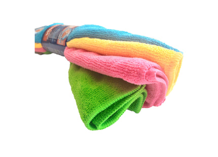 Bayeta Microfibra Colors Xl 4 Unid 167355 Vileda