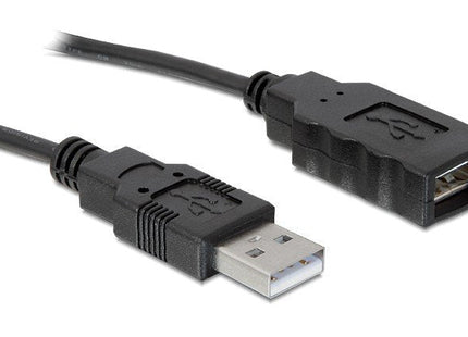 Delock Adaptador Usb 2.0 A Serie Db9 M/M Negro 61460