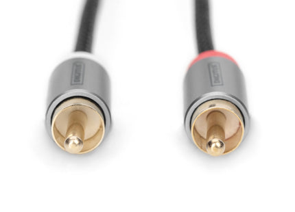 Digitus Cable Adaptador De Audio, Conector Jack Estéreo De 3,5 Mm A Cinch